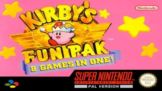 Kirby's Fun Pak (EU) game