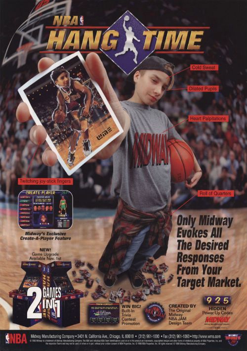 NBA Hangtime (rev L1.1 04/16/96) game thumb