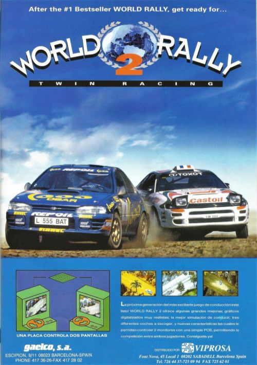 World Rally 2 - Twin Racing game thumb