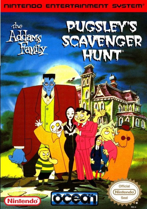 Addams Family - Pugsley's Scavenger Hunt, The game thumb