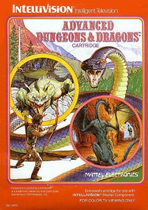 Advanced Dungeons And Dragons (1982) (Mattel) game thumb
