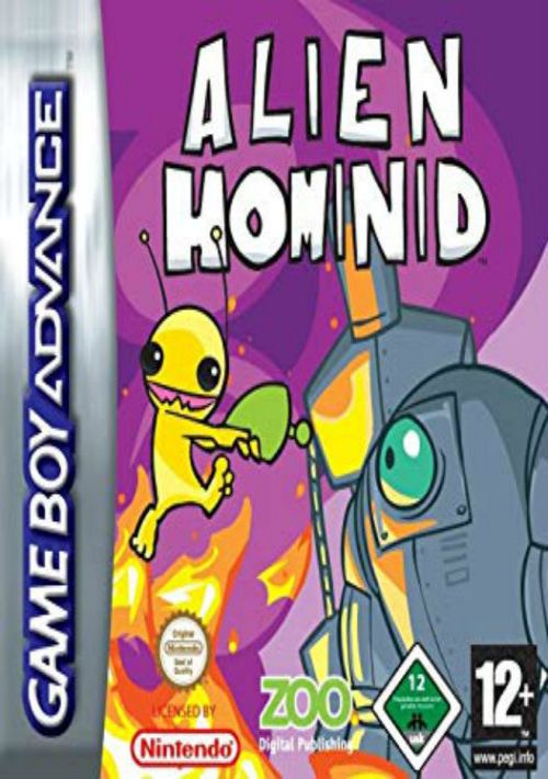 Alien Hominid GBA game thumb