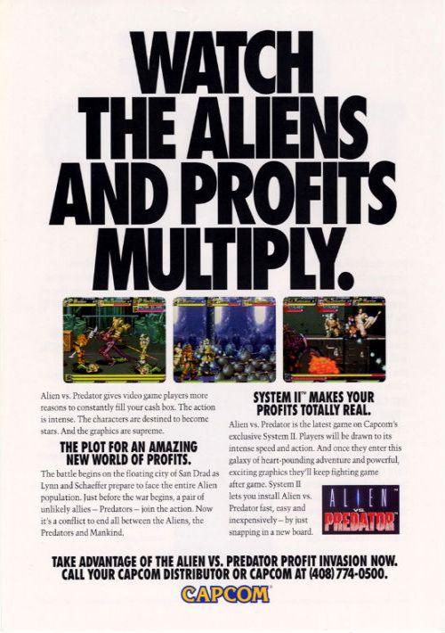 Alien vs. Predator (USA 940520) game thumb