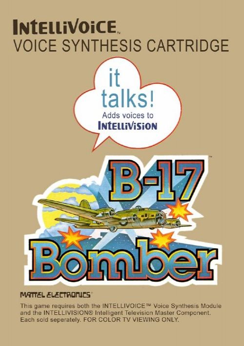 B-17 Bomber (1981) (Mattel) game thumb
