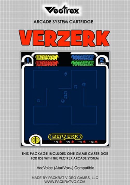 Berzerk (1982) game thumb
