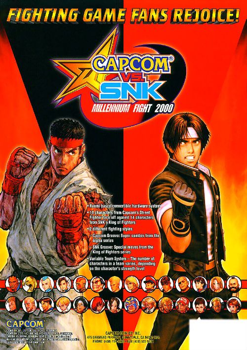 Capcom Vs. SNK Millennium Fight 2000 (Rev C) game thumb