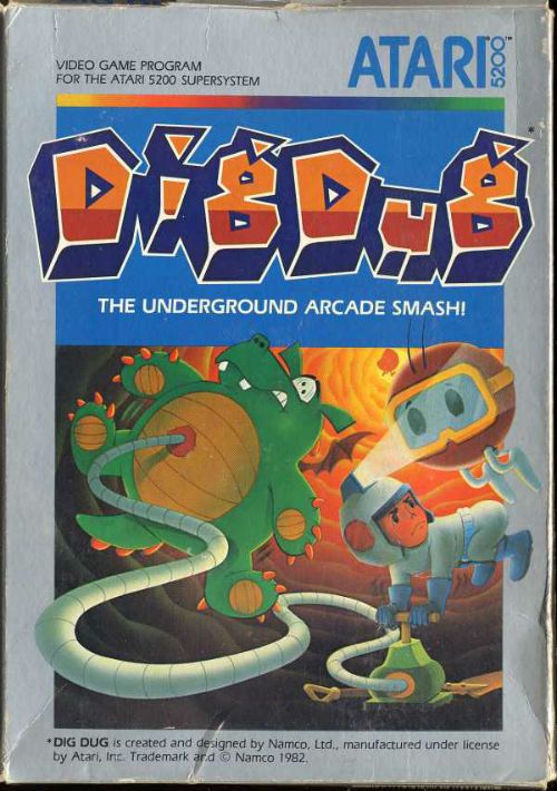 Dig Dug (1983) (Atari) game thumb