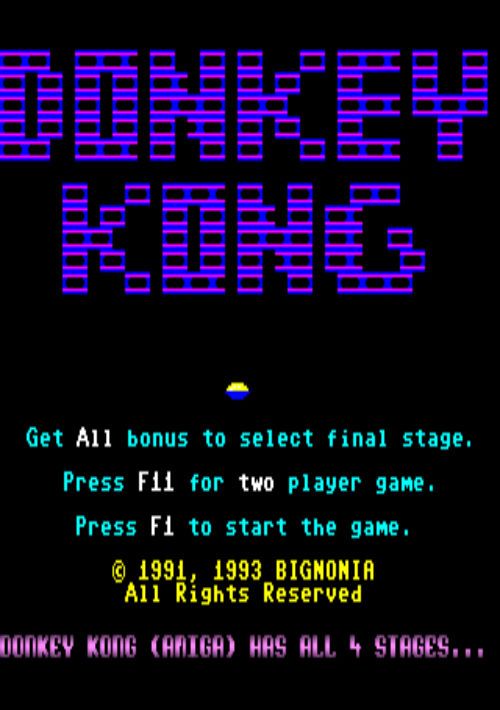 Donkey Kong game thumb