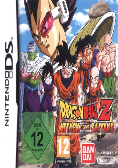 Dragon Ball Z - Attack of the Saiyans EU game thumb