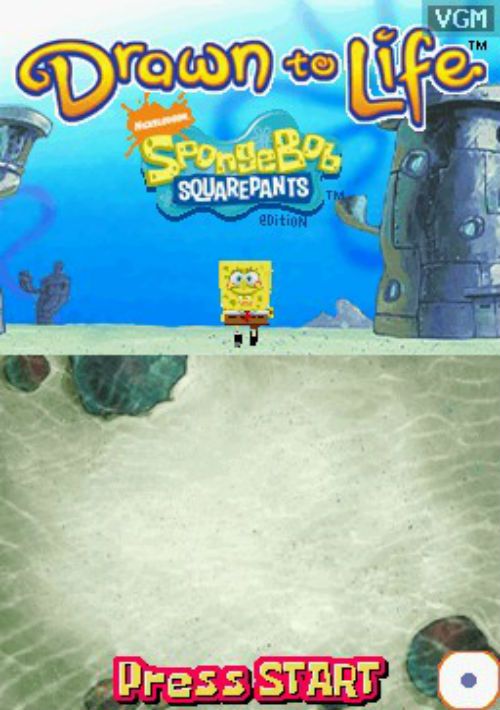 Drawn To Life - SpongeBob SquarePants Edition (SQUiRE) (E) game thumb