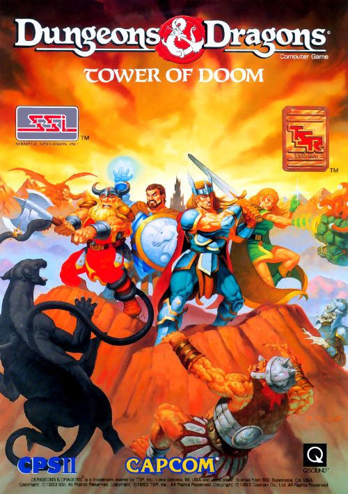 Dungeons & Dragons - Tower of Doom (Asia) (Clone) game thumb