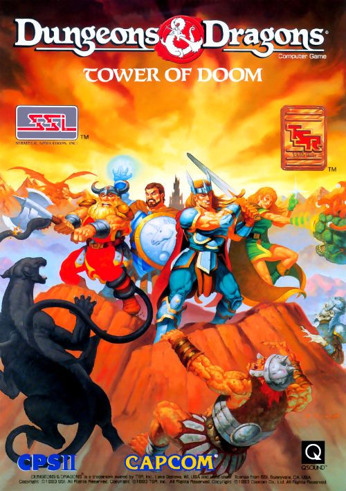 Dungeons & Dragons - Shaadow Over Mystara (Spain) (Clone) game thumb