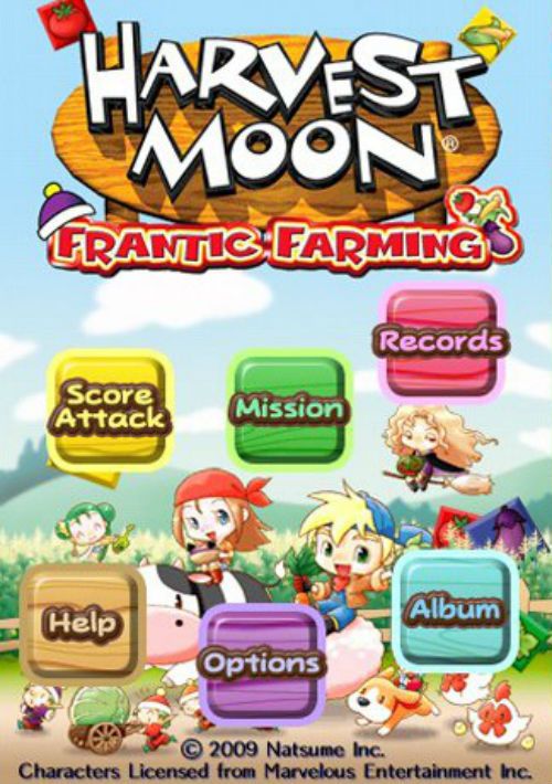 Harvest Moon - Frantic Farming (E) game thumb