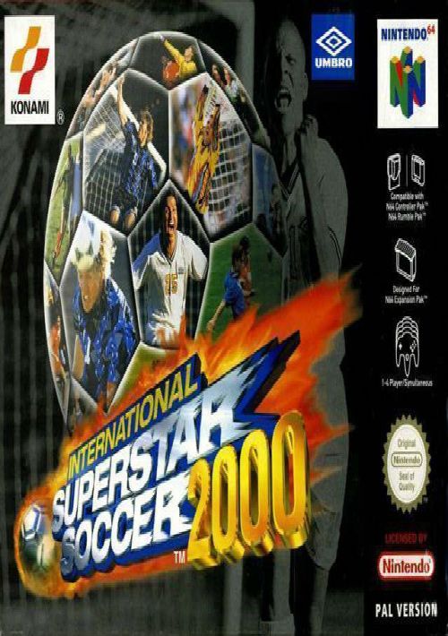 International Superstar Soccer 2000 game thumb