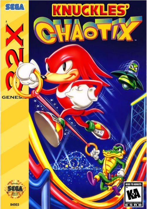 Knuckles' Chaotix game thumb