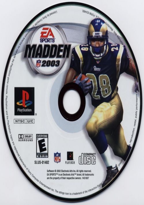Madden NFL 2003 game thumb