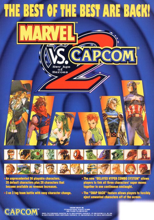 Marvel VS Capcom 2 game thumb