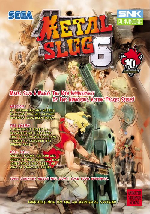 Metal Slug 6 game thumb