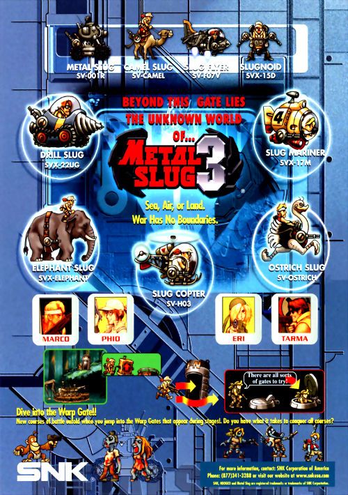 Metal Slug 3 (NGH-2560) game thumb