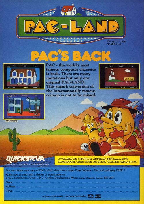 Pac-Land game thumb