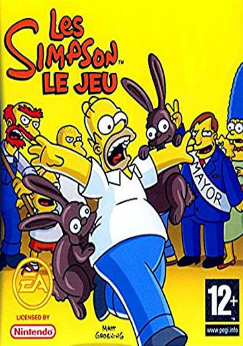 Simpsons Le Jeu, Les (F) game thumb