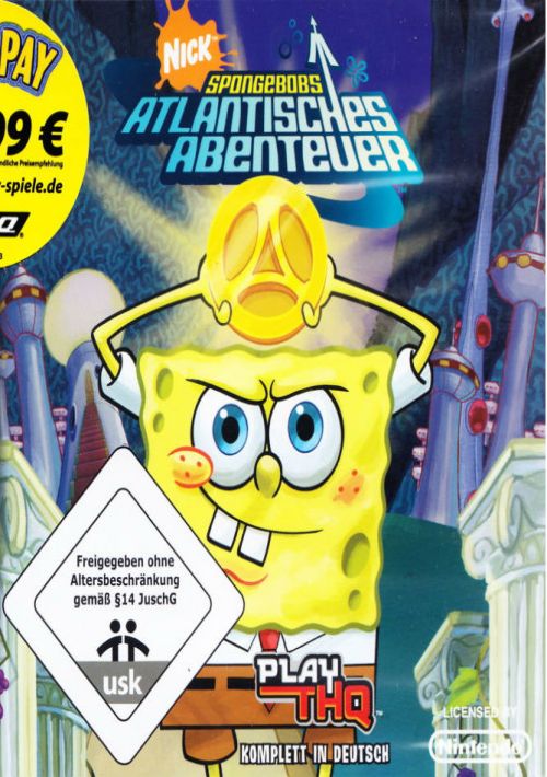 SpongeBob's Atlantis SquarePantis (K)(EXiMiUS) game thumb