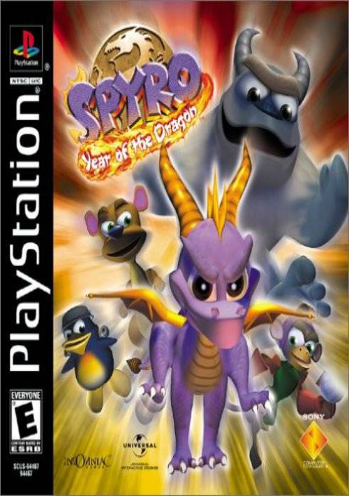 Spyro the Dragon 3 Year of the Dragon [SCUS-94467] game thumb