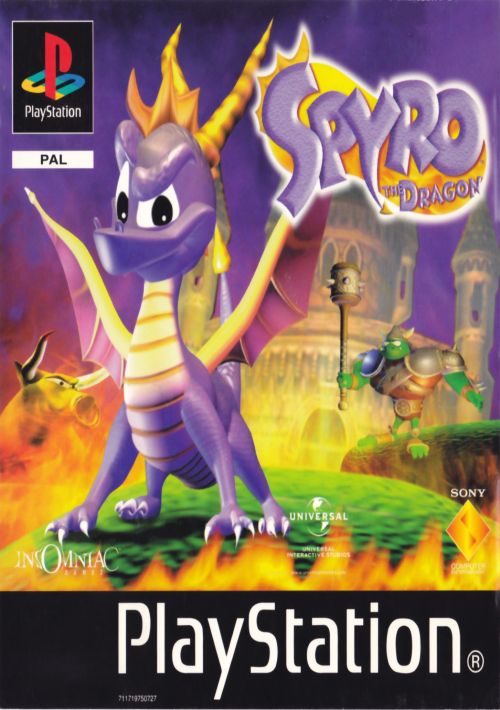 SPYRO THE DRAGON (EU) game thumb