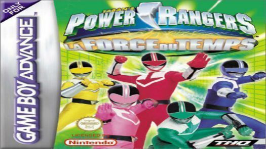 POWER RANGERS LA FORCE DU TEMPS - (PAL