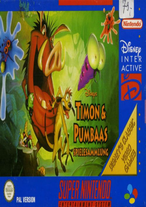 Timon & Pumbaa's Jungle Games game thumb