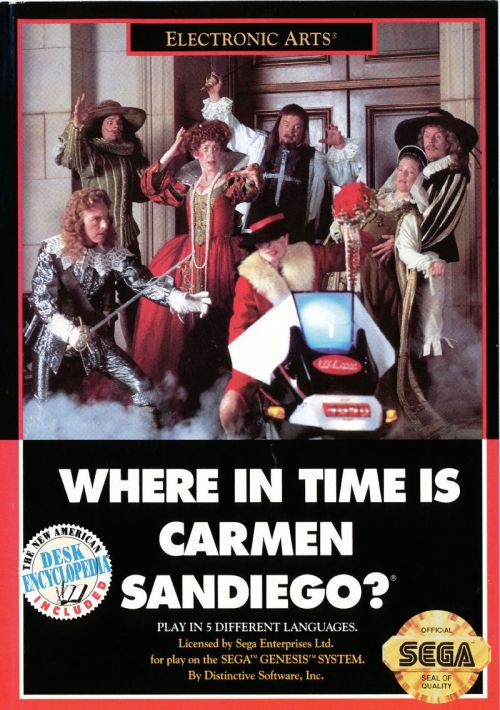 Where In Time Is Carmen Sandiego game thumb