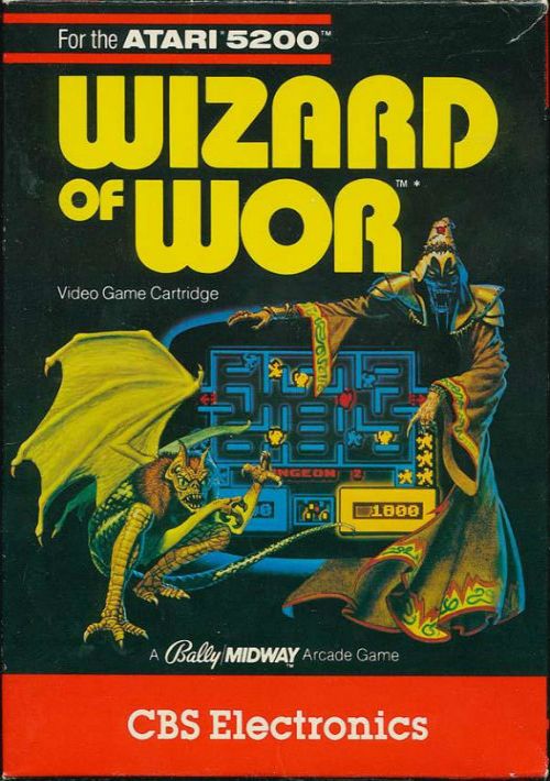 Wizard of Wor (1982) (CBS) game thumb