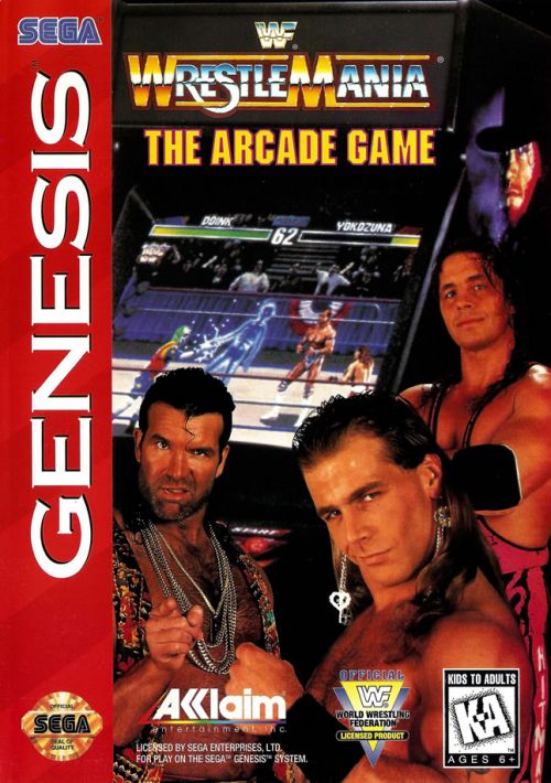 WWF Wrestlemania Arcade (Sep 1995) game thumb