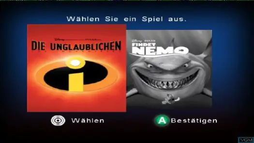 2 in 1 - Findet Nemo & Die Unglaublichen (G)(Independent) Game