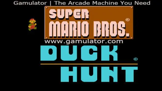 2-in-1 Super Mario Bros. -  Duck Hunt game