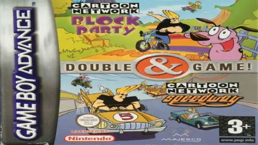 2 In 1 - Cartoon Network - Block Party & Speedway (sUppLeX) (EU) game