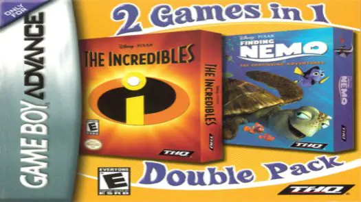 2 In 1 - Finding Nemo & The Incredibles (S) game