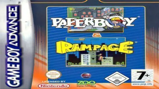 2 In 1 - Paperboy Rampage game
