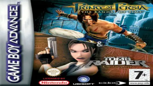 2 In 1 - Prince Of Persia - The Sands Of Time & Tomb Raider - The Prophecy Game