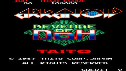 Arkanoid - Revenge of DOH (World) game