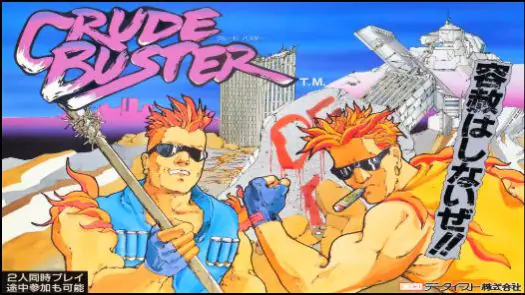 Crude Buster (World FX version) game