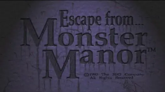 Escape from Monster Manor - A Terrifying Hunt for the Undead (1993)(Electronic Arts)(US)[!][B349 game