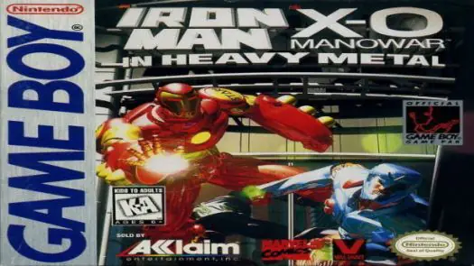 Ironman and X-O Manowar in Heavy Metal Game