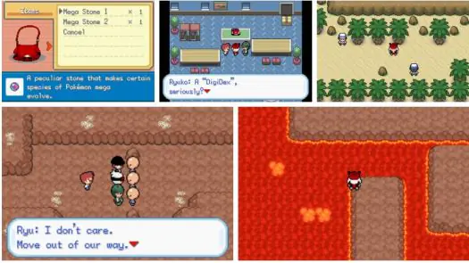 Pokemon Dark Rising Origins: Worlds Collide game