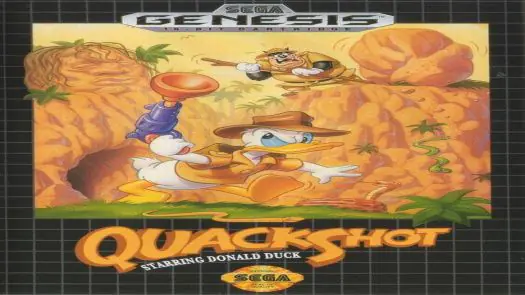Quack Shot Starring Donald Duck (JUE) (REV 01) game