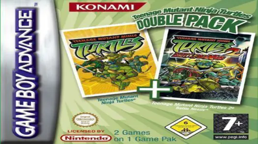 Teenage Mutant Ninja Turtles Double Pack game