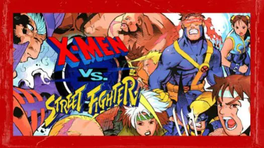 X-Men Vs. Street Fighter (USA 960910) game
