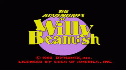 Adventures Of Willy Beamish, The (U) game