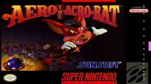 Aero The Acro-Bat (E) game