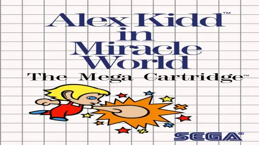 Alex Kidd in Miracle World game